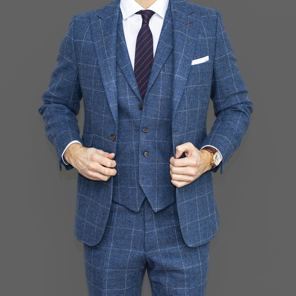 Black evening suit